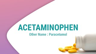 Acetaminophen  Analgesic amp Antipyretic  Drug of the Day [upl. by Bailar891]