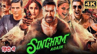 Singham Again Full Movie New South Movie Hindi Dubbed 2024  New South Indian Movies in Hindi 2024 [upl. by Arutnev524]