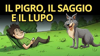 IL PIGRO IL SAGGIO E IL LUPO 🐺  Una storia su cui riflettere [upl. by Doreen181]