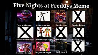 my fnaf controversy meme [upl. by Zurek]