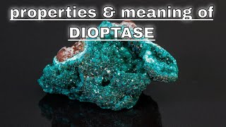 Dioptase Meaning Benefits and Spiritual Properties [upl. by Barbra275]