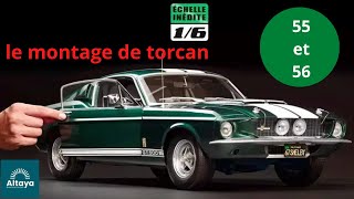 altaya ford mustang gt500 shelby montage des numero 55 et 56 Altaya France [upl. by Nnylasor]