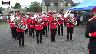 Poyntzpass Silver Band No 2  Tullyvallen Silver Band Parade 2024 [upl. by Gabriella]