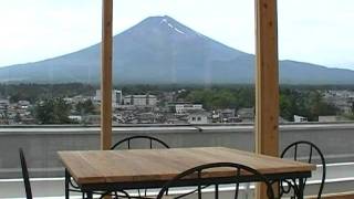 富士山駅（富士急行） 展望デッキ Mt Fuji Station View deck [upl. by Stonwin]