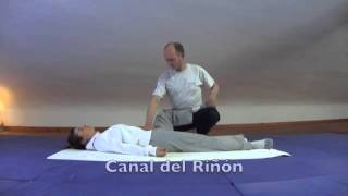 Shiatsu a los tres Canales Yin de la pierna [upl. by Colman]