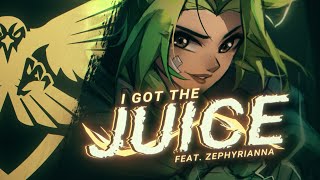 I GOT THE JUICE feat ZephyriannaCh LeagueofLegends Zeri Synthwave [upl. by Haswell]