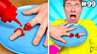 100 GENIUS Ways To PRANK YOUR FRIENDS for 24 Hours SHOCKING Best Candy Pranks  Funny Prank Wars [upl. by Kenyon703]