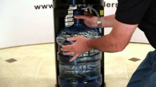 Initial Set Up Procedure – Crystal Mountain Storm Bottom Load Water Cooler [upl. by Nylrehc894]