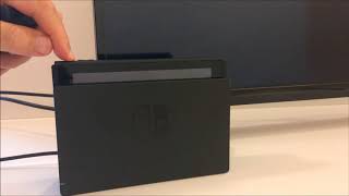 How to Fix a Switch Thats Not Showing on TV in Dock Mode  Nintendo Blank Black Screen in TV Mode [upl. by Eilrebmik]