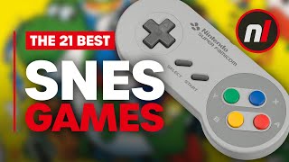 21 Best Super Nintendo Games SNES [upl. by Yung]