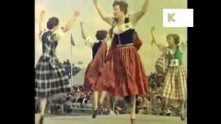 1960s  Scotland Highland dancing footage no sound [upl. by Oneal]