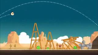 Official Angry Birds Walkthrough Ham Em High 1214 [upl. by Yelkrab]