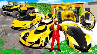 Collecting GOOGILLIONAIRE CARS in GTA 5 [upl. by Anerda99]