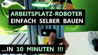 Roboter einfach selber bauen  in 10 Minuten [upl. by Olmsted453]