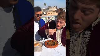 How to eat the Moroccan way 🇲🇦 [upl. by Aerdnek]