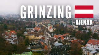 Exploring Grinzing A Charming Suburb in Vienna drone [upl. by Freya]