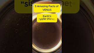 5 amazingfacts of venus spaceexploration viralvideo viralfacts didyouknow [upl. by Abisha336]