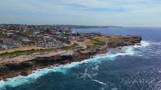 First Flight with the Smallest Strongest and Lightest Mini Drone  DJI NEO over the Maroubra Beach [upl. by Goldfarb]