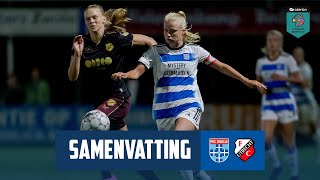 Samenvatting PEC Zwolle Vrouwen  FC Utrecht Vrouwen  Vrouwen Eredivisie [upl. by Drannel]