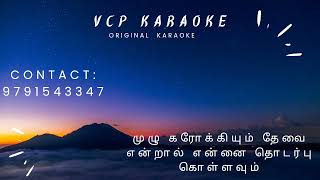 Vannathi Poochi Karaoke [upl. by Weingartner]