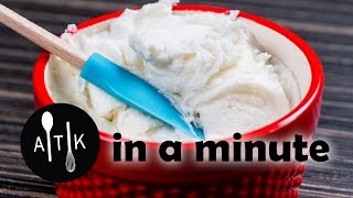 How to Make Vanilla Frosting  Easy 4 Ingredient Frosting [upl. by Ayerhs]