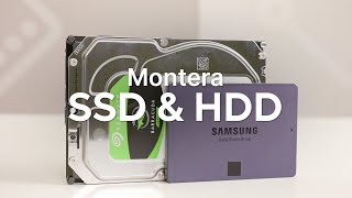 Montera SSD och hårddisk  så här gör du 25quot  35quot SATA [upl. by Ellinad]