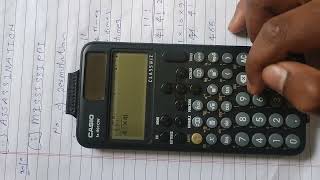 How to calculate Factorial in casio fx991CW discretemathematics m3 sppuengineering viral [upl. by Esertak634]