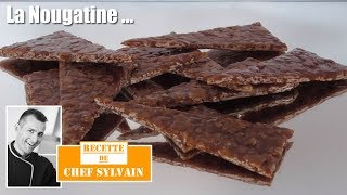 Recette de nougatine par Chef Sylvain [upl. by Lleumas44]