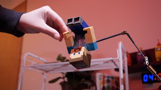 The Making  Body Press Recreation  Stop Motion  Minecraft [upl. by Tega646]