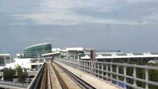 Canada Line SkyTrain  Sea Island Centre to YVRAirport [upl. by Dewie]