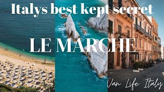 The ULTIMATE TRAVEL GUIDE to The Best Summer Locations In LE MARCHE  ITALY [upl. by Yentuoc]