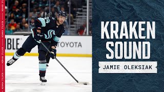 Kraken Sound Jamie Oleksiak  Oct 14 2023 Postgame [upl. by Onaivatco209]