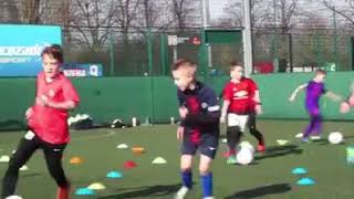 Northampton Town school holiday football fun courses [upl. by Ermengarde]