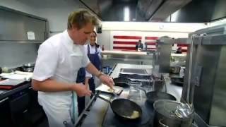 Gordon Ramsays Pan Seared Scallops Recipe with Baby New Potatoes [upl. by Enovaj323]