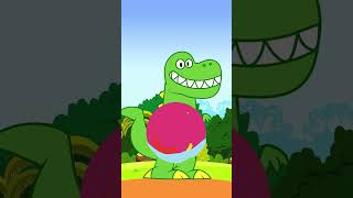 DinosaurierLied shorts  Tierlied für Kinder  HooplaKidz Deutsch nurseryrhymes kinderlieder [upl. by Netsoj]