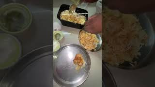 BIRYANI from NAYAB hotel CHARMINAR😋😋food minivlog trending tasty subscribe youtubeshorts [upl. by Santini189]