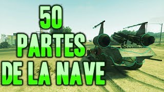 LOCALIZACION DE LAS 50 PARTES DE LA NAVE ESPACIALGTA 5 [upl. by Niklaus]