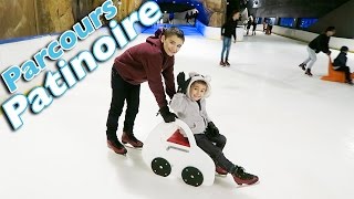 VLOG  PARCOURS FUN à la PATINOIRE [upl. by Acirdna]