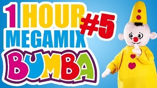 Bumba ❤ No 5 ❤ 1 Hour Megamix ❤ Full Episodes ❤ Kids love Bumba the little Clown [upl. by Margret]