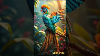 Meet beautiful paradise birds 🐦DigiAIGenerated ParadiseBirdtalArt BirdLovers WildlifeArt AIArt [upl. by Meesaw327]