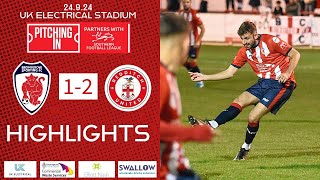 HIGHLIGHTS  Bromsgrove Sporting 1  2 Redditch United [upl. by Akcimahs652]