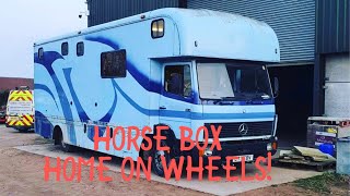 Horse Box Home On Wheels Our Biggest Campervan Conversion Yet [upl. by Coh]