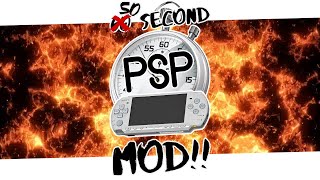 Modding a PSP in 50 Seconds  Modding Made Easy shorts [upl. by Stutman676]