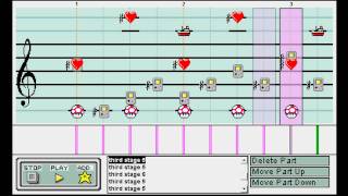 Kinniku Banzuke Kimero Kiseki no Kanzenseiha quotThird Stagequot  Mario Paint Composer 2 [upl. by Ursala]