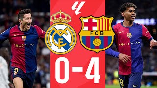 REAL MADRID VS BARCELONA 04 LA LIGA 202425 [upl. by Ladonna]