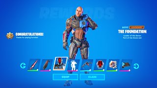 HOW TO UNLOCK FOUNDATION SKIN IN FORTNITE Unlock ALL Foundation Challenges Rewards [upl. by Dnamra27]