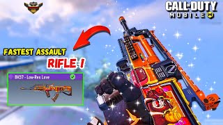 BK57 Best Gunsmith For COD Mobile  Insane Accuracy  High DAMAGE  Fast ADS  Season 6 [upl. by Etom]