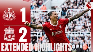 EXTENDED HIGHLIGHTS Newcastle Utd 12 Liverpool  TWO DARWIN NUNEZ GOALS in dramatic comeback [upl. by Alym601]