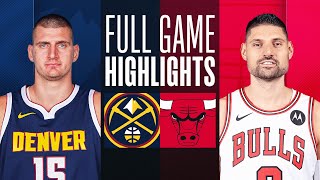 BULLS at NUGGETS  FULL GAME HIGHLIGHTS  November 4 2023 [upl. by Alonso]