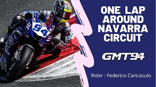 Onboard Video  Navarra circuit  Yamaha R6 GMT94 x Federico Caricasulo [upl. by Volding]